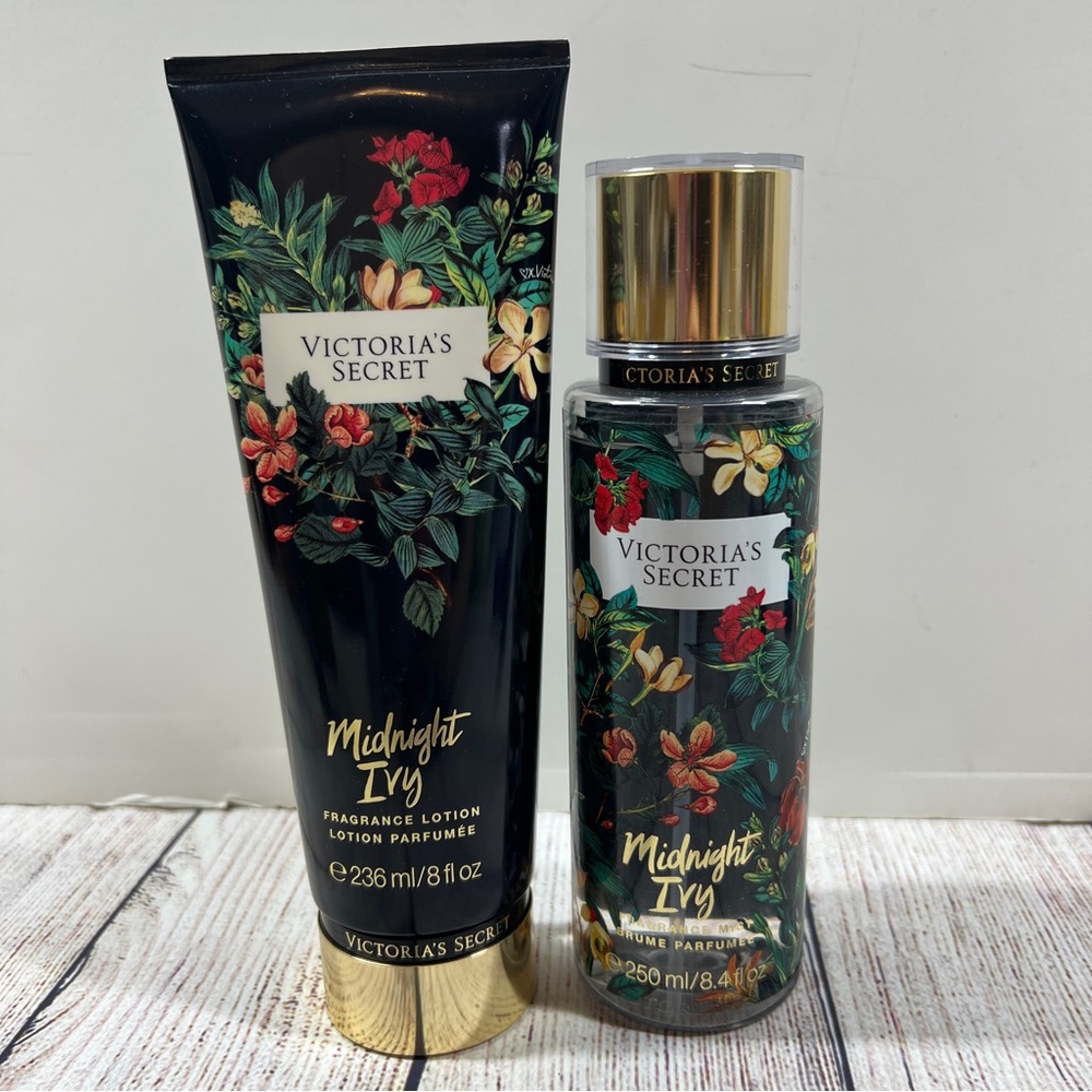 Victorias Secret Midnight Ivy Spray and Lotion